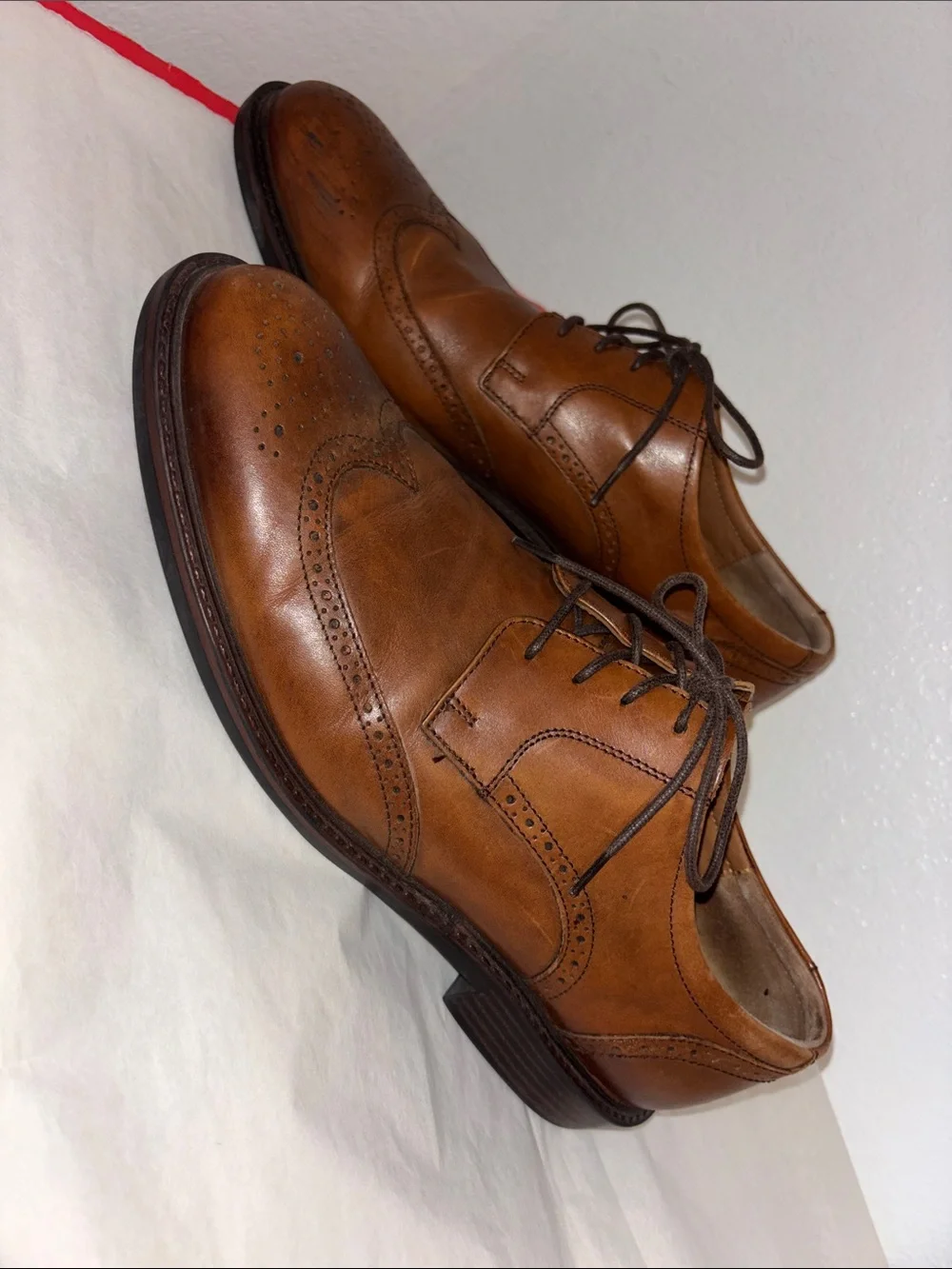 Johnston & Murphy well detailing